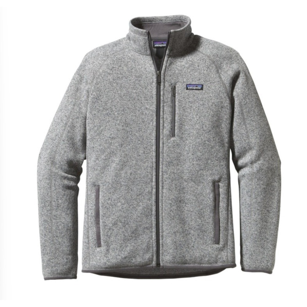 Patagonia Better Sweater Full-Zip Fleece Jacket Stonewash Medium Grey